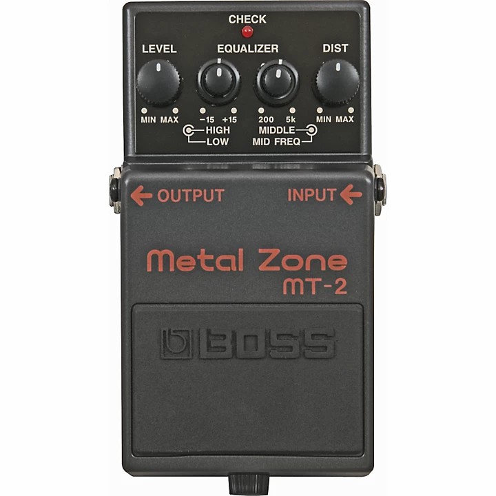 BOSS MT-2 Metal Zone Effects Pedal