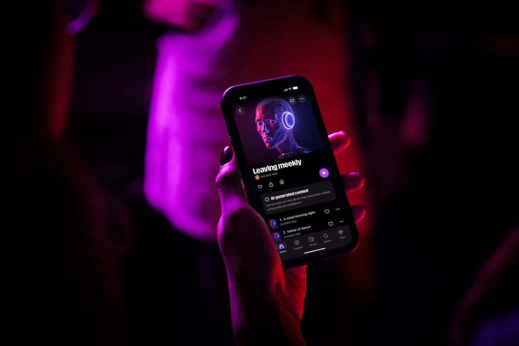 Deezer Will Let Listeners Flip Off Fully AI-Generated Music in Search
