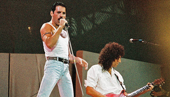 Queen at Live Aid 1985 - Wembley Stadium